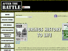 Tablet Screenshot of afterthebattle.com